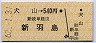 犬山→540円(新羽島・新岐阜経由)