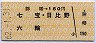 勝幡→150円(七宝・日比野・六輪)