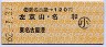 新名古屋→120円(左京山・名和・東名古屋港)・小児