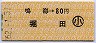 鳴海→80円(堀田)・小児