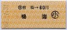 有松→60円(鳴海)・小児