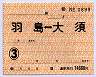 通勤定期券・羽島⇔大須(3ヶ月)