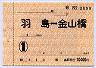 通勤定期券・羽島⇔金山橋(1ヶ月)