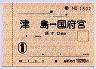 通勤定期券・津島⇔国府宮・須ヶ口経由(1ヶ月)