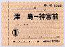 通勤定期券・津島⇔神宮前(1ヶ月)