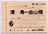 通勤定期券・津島⇔金山橋(6ヶ月)