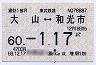 東武鉄道★大山⇔和光市(通勤・60年1月17日まで)
