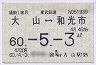 東武鉄道★大山⇔和光市(通勤・60年5月3日まで)