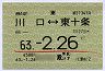 JR東★川口⇔東十条(通勤・63年2月26日まで)