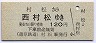 蒲原鉄道★村松→西村松(120円)0329