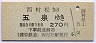 蒲原鉄道★西村松→五泉(270円)