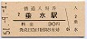 山陽本線・垂水駅(30円券・昭和51年)