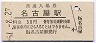 東海道本線・名古屋駅(30円券・昭和51年)