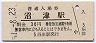 東海道本線・沼津駅(30円券・昭和51年)