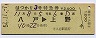列車名・区間印刷★はつかり3号・特急券(八戸→上野)