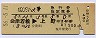 ばんだい2号・急行指定席券(会津若松→上野・昭和56年)