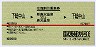 赤線1条・往復割引乗車券★下総中山→新鹿沢温泉・鹿沢温泉