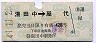 長野電鉄★湯田中→屋代(昭和49年・420円)