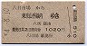 八日市場→東京山手線内(昭和54年)