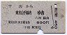 干潟→東京山手線内(昭和54年)