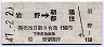 長野電鉄★岩野→朝陽・都住(昭和47年)