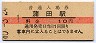 東海道本線・蒲田駅(10円券・昭和40年)