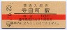 大阪環状線・寺田町駅(10円券・昭和40年)