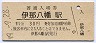 飯田線・伊那八幡駅(30円券・昭和49年)