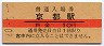 東海道本線・京都駅(10円券・昭和40年)