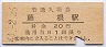 北上線・藤根駅(20円券・昭和44年)