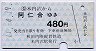 秋田内陸線★米内沢→阿仁合(480円)