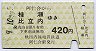 秋田内陸線★阿仁合→桂瀬・比立内(420円)