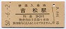 肥薩線・吉松駅(30円券・昭和50年)