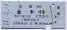 津軽鉄道★嘉瀬→金木(170円・平成11年)
