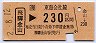 飛騨金山→230円(平成2年)
