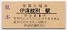 室蘭本線・伊達紋別駅(20円券)