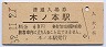 北陸本線・木ノ本駅(60円券・昭和52年)