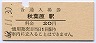 山手線・秋葉原駅(20円券・昭和42年)
