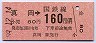 東京印刷・三セク化★真岡→160円(昭和59年)