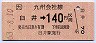 廃線★臼井→140円(昭和63年)
