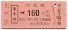 仙台印刷★東大館→160円(昭和59年)