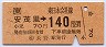 安茂里→140円(平成2年)