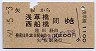 矢板→浅草橋・西船橋(昭和60年)