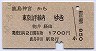 鹿島神宮→東京山手線内(昭和60年)