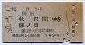 松戸→米沢・糠ノ目(昭和50年)