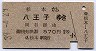 松本→八王子(昭和39年・2等570円)