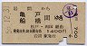 岩間→亀戸・船橋(昭和56年)