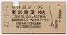 国鉄バス★草津温泉→東京電環(昭和41年・2等580円)