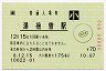 [東]改善車発★上越線・湯檜曽駅(140円券・平成8年)