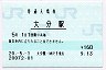 日豊本線・大分駅(160円券・平成20年)